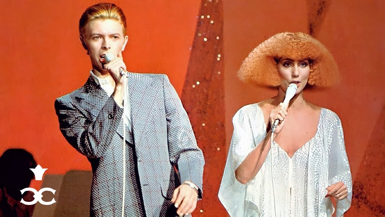 Cher singing with David Bowie
